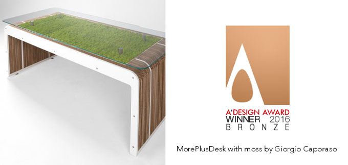 More Plus Desk by Giorgio Caporaso