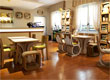 Ecodesign Collection Giorgio Caporaso at Biologic Bar: cardboard furniture