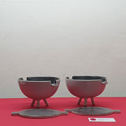 Oxlo design Giorgio Caporaso e Mara Giacomelli per Together, collezione di set per la tavola pensati per due persone