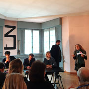Conferenza stampa di apertura della mostra CERAMICHE AL CENTRO - Milano Makers e le ceramiche di design organizzata alla casa Museo Boschi Di Stefano - 21 novembre 2019